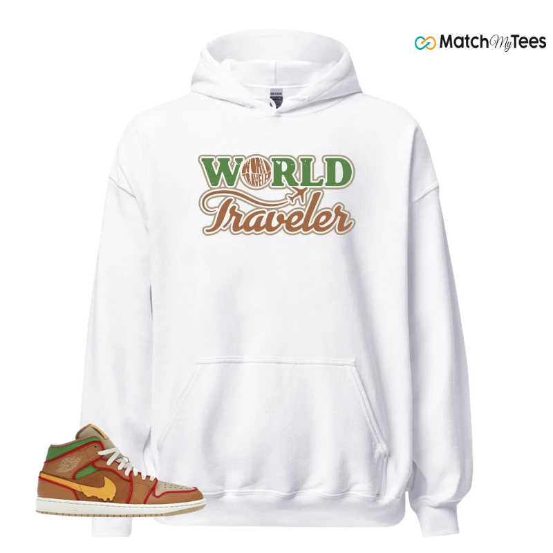 NIKE AIR JORDAN 1 MID SE CHEESEBURGER SNEAKER Matching Tees hoodie
