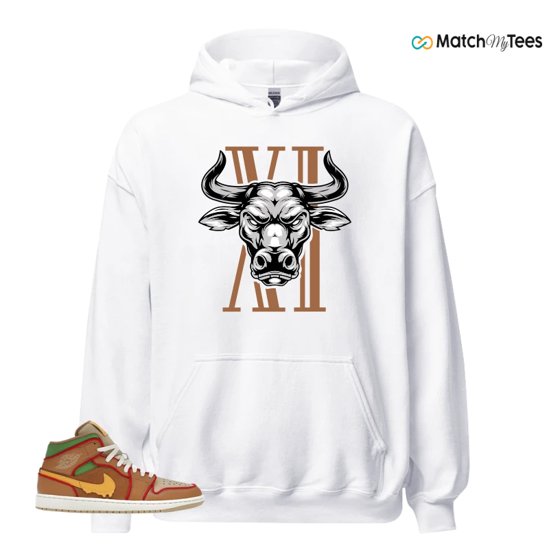NIKE AIR JORDAN 1 MID SE CHEESEBURGER SNEAKER Matching Tees hoodie