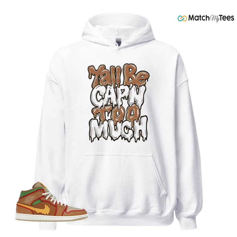 NIKE AIR JORDAN 1 MID SE CHEESEBURGER SNEAKER Matching Tees hoodie