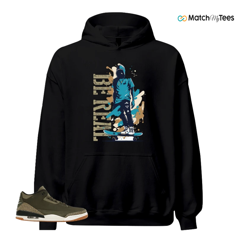 NIKE AIR JORDAN 3 FAMILY AFFAIR SNEAKER Matching Tees hoodie