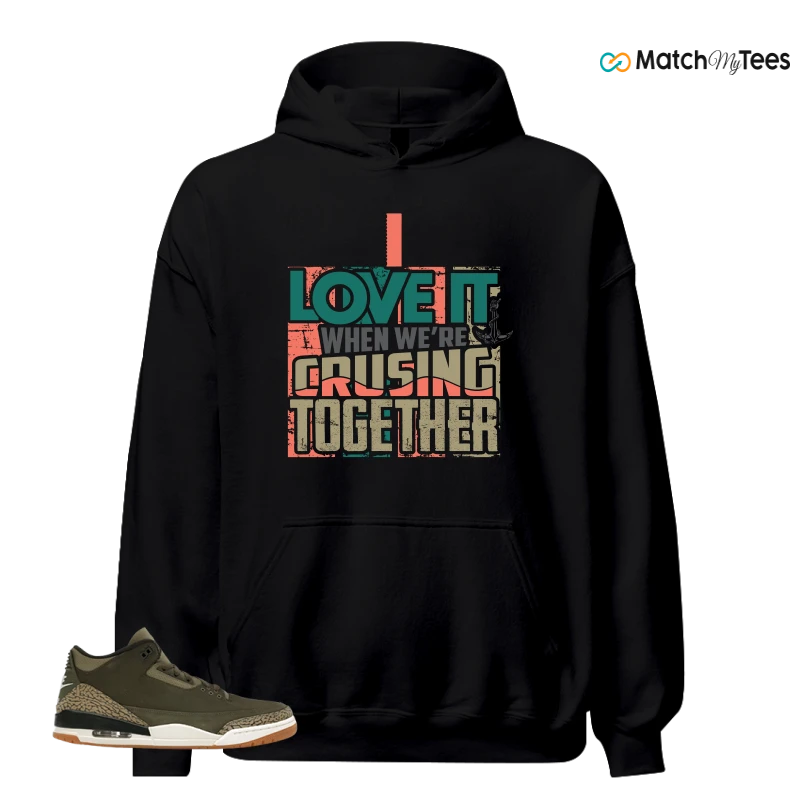 NIKE AIR JORDAN 3 FAMILY AFFAIR SNEAKER Matching Tees hoodie