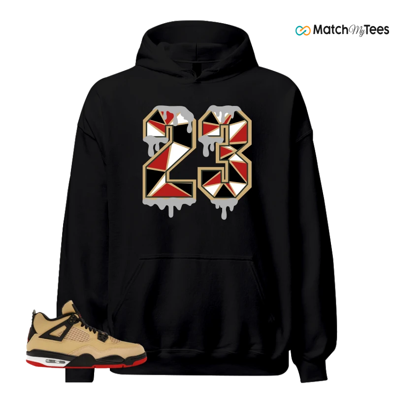 NIKE AIR JORDAN 4 RETRO GS PIZZA SNEAKER Matching Tees hoodie