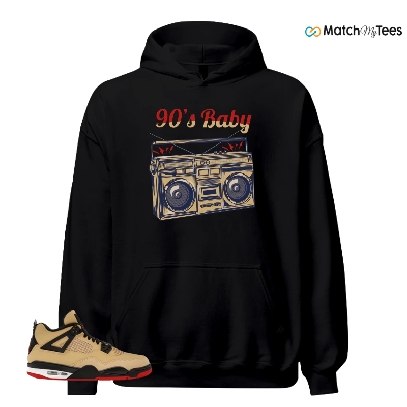 NIKE AIR JORDAN 4 RETRO GS PIZZA SNEAKER Matching Tees hoodie