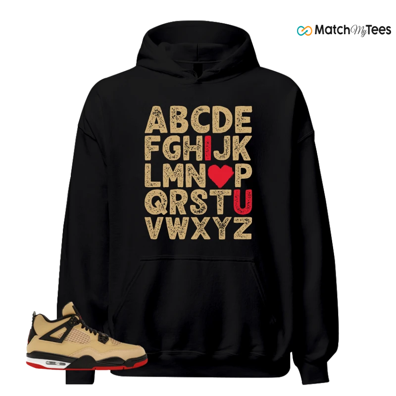 NIKE AIR JORDAN 4 RETRO GS PIZZA SNEAKER Matching Tees hoodie