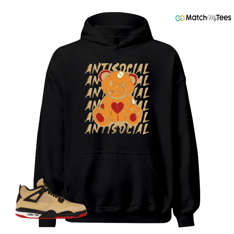 NIKE AIR JORDAN 4 RETRO GS PIZZA SNEAKER Matching Tees hoodie