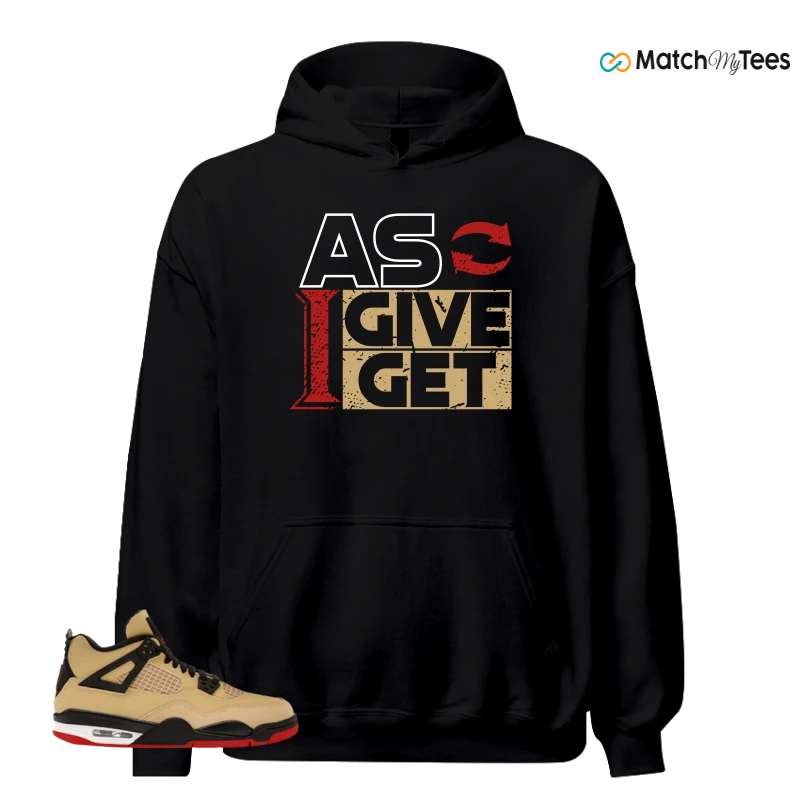 NIKE AIR JORDAN 4 RETRO GS PIZZA SNEAKER Matching Tees hoodie