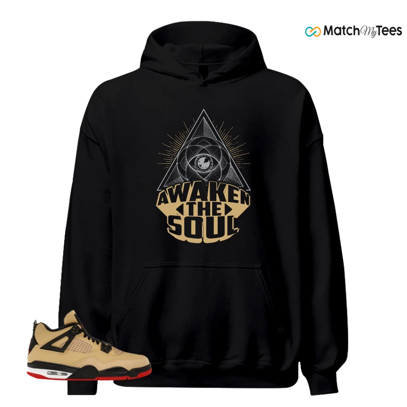 NIKE AIR JORDAN 4 RETRO GS PIZZA SNEAKER Matching Tees hoodie