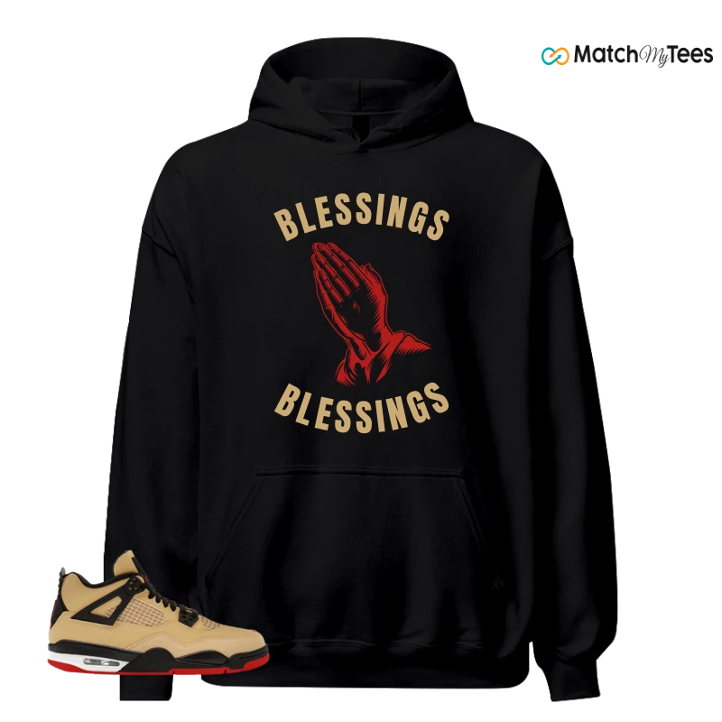 NIKE AIR JORDAN 4 RETRO GS PIZZA SNEAKER Matching Tees hoodie