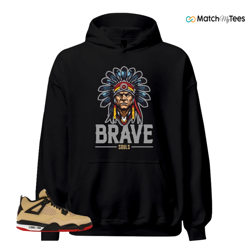 NIKE AIR JORDAN 4 RETRO GS PIZZA SNEAKER Matching Tees hoodie