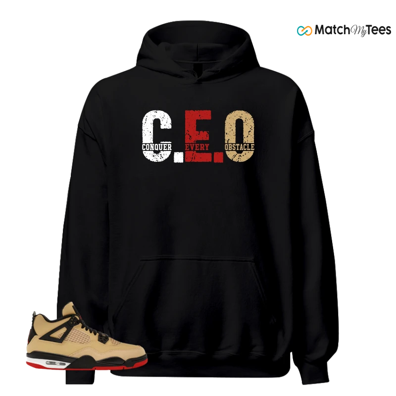 NIKE AIR JORDAN 4 RETRO GS PIZZA SNEAKER Matching Tees hoodie