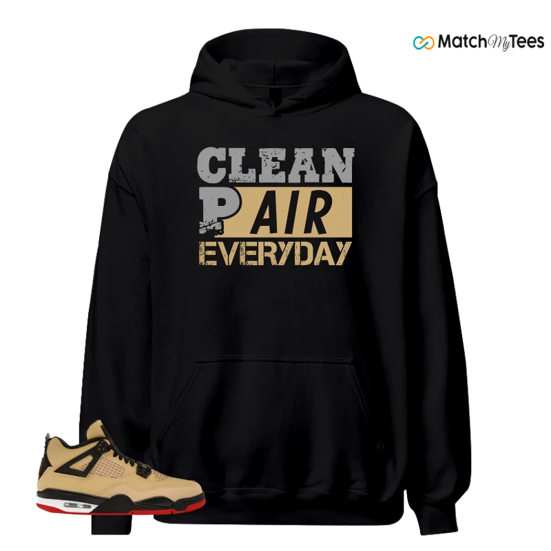 NIKE AIR JORDAN 4 RETRO GS PIZZA SNEAKER Matching Tees hoodie