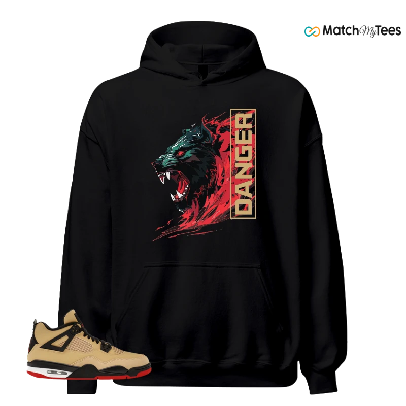 NIKE AIR JORDAN 4 RETRO GS PIZZA SNEAKER Matching Tees hoodie