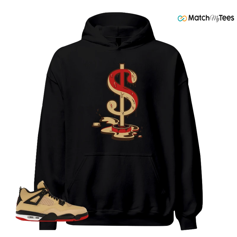 NIKE AIR JORDAN 4 RETRO GS PIZZA SNEAKER Matching Tees hoodie