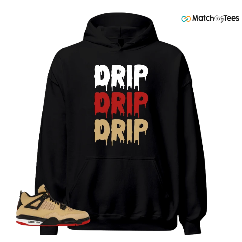 NIKE AIR JORDAN 4 RETRO GS PIZZA SNEAKER Matching Tees hoodie