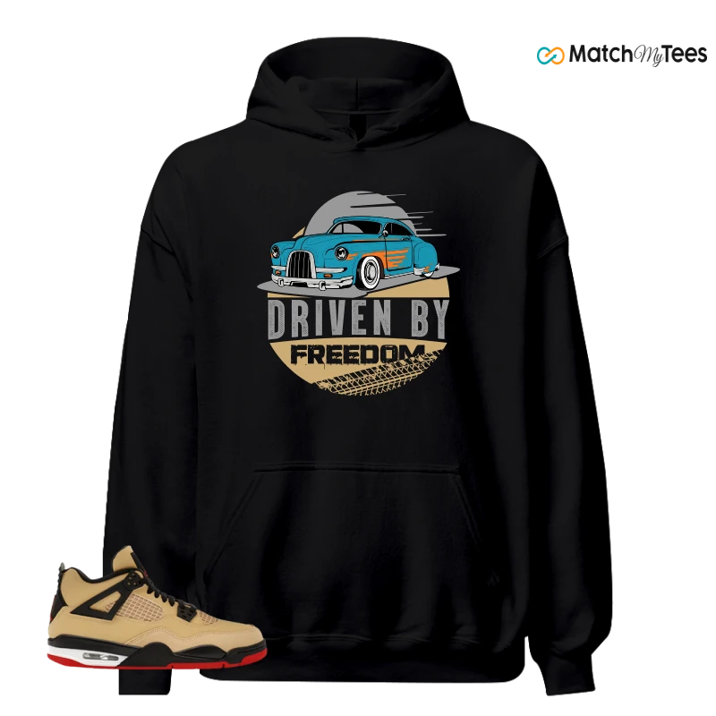 NIKE AIR JORDAN 4 RETRO GS PIZZA SNEAKER Matching Tees hoodie
