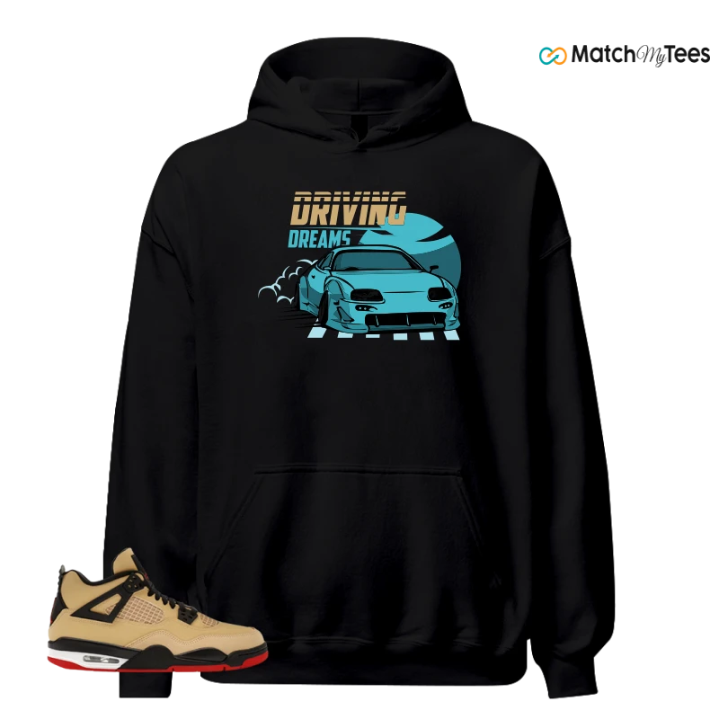 NIKE AIR JORDAN 4 RETRO GS PIZZA SNEAKER Matching Tees hoodie
