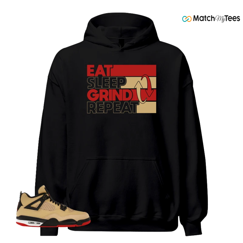 NIKE AIR JORDAN 4 RETRO GS PIZZA SNEAKER Matching Tees hoodie