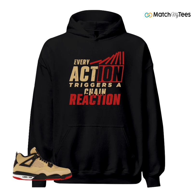NIKE AIR JORDAN 4 RETRO GS PIZZA SNEAKER Matching Tees hoodie