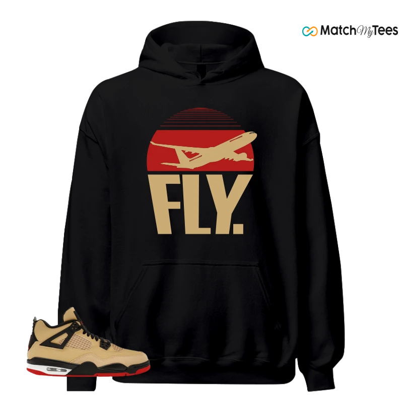 NIKE AIR JORDAN 4 RETRO GS PIZZA SNEAKER Matching Tees hoodie