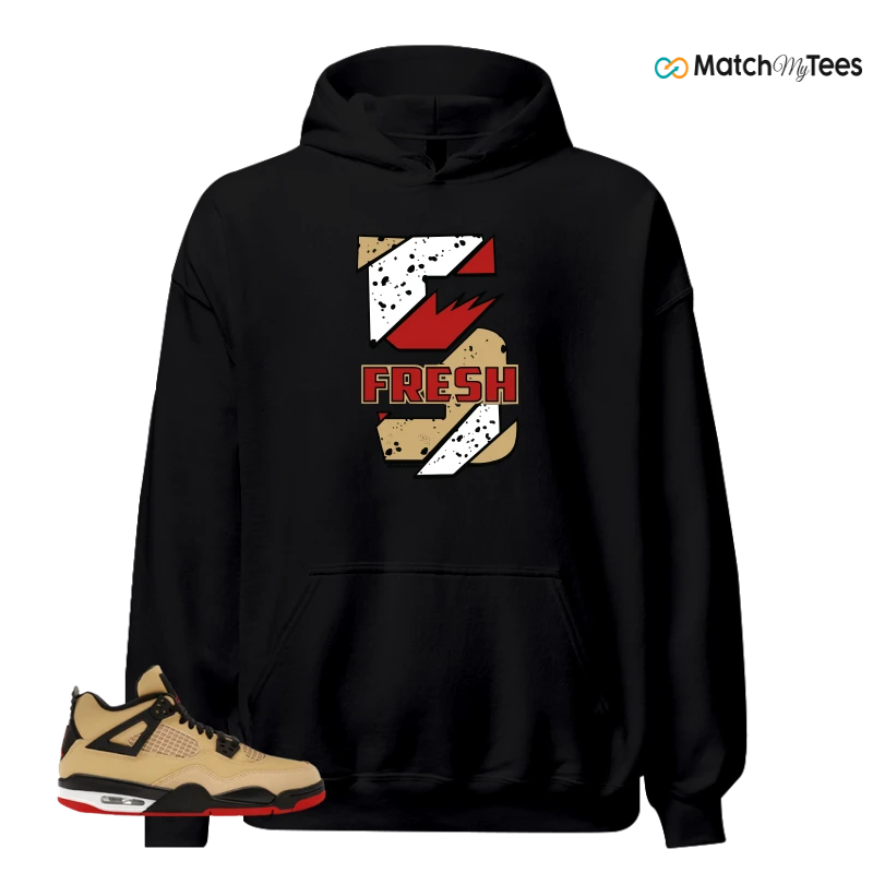 NIKE AIR JORDAN 4 RETRO GS PIZZA SNEAKER Matching Tees hoodie
