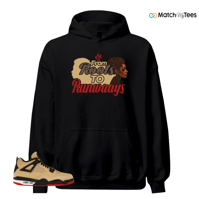 NIKE AIR JORDAN 4 RETRO GS PIZZA SNEAKER Matching Tees hoodie