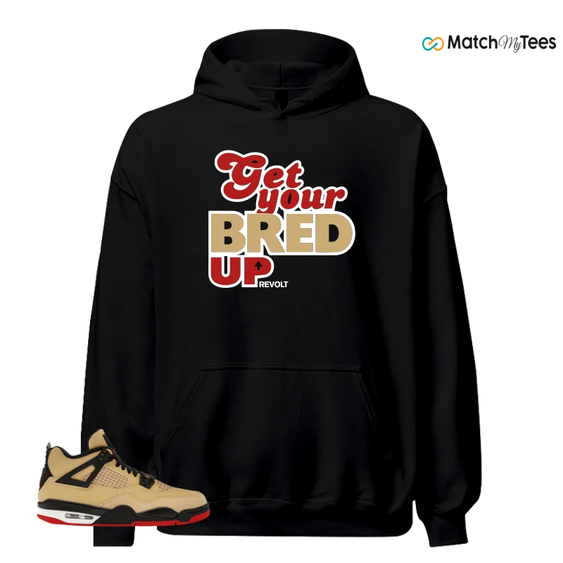NIKE AIR JORDAN 4 RETRO GS PIZZA SNEAKER Matching Tees hoodie