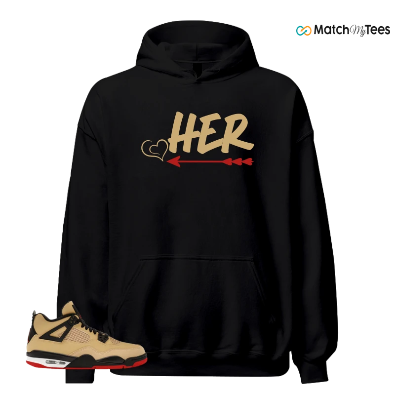 NIKE AIR JORDAN 4 RETRO GS PIZZA SNEAKER Matching Tees hoodie