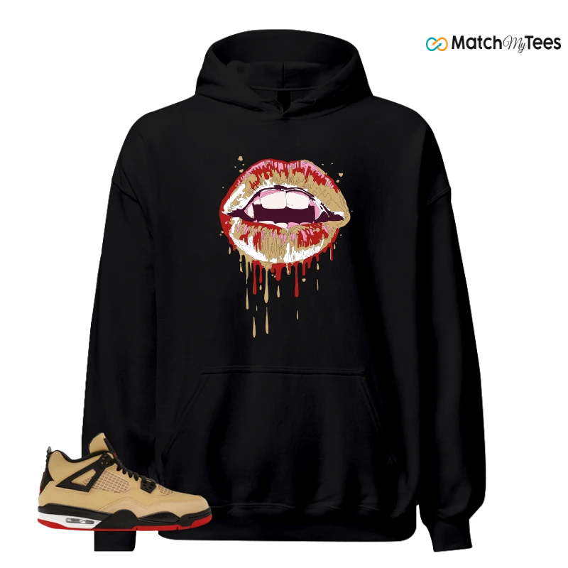 NIKE AIR JORDAN 4 RETRO GS PIZZA SNEAKER Matching Tees hoodie