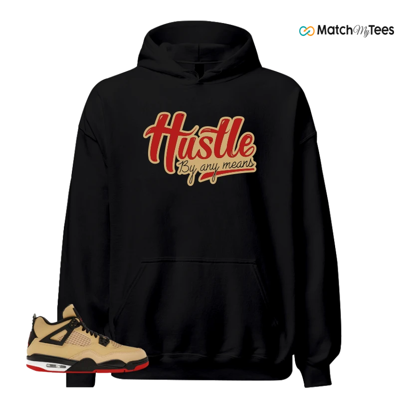 NIKE AIR JORDAN 4 RETRO GS PIZZA SNEAKER Matching Tees hoodie