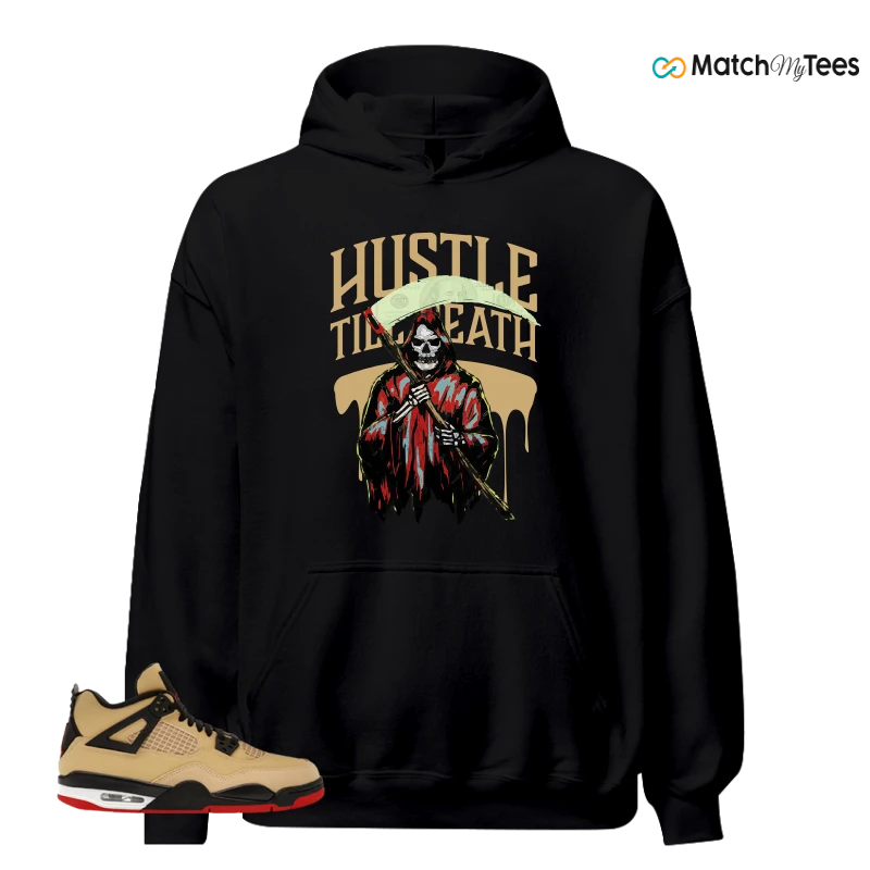 NIKE AIR JORDAN 4 RETRO GS PIZZA SNEAKER Matching Tees hoodie