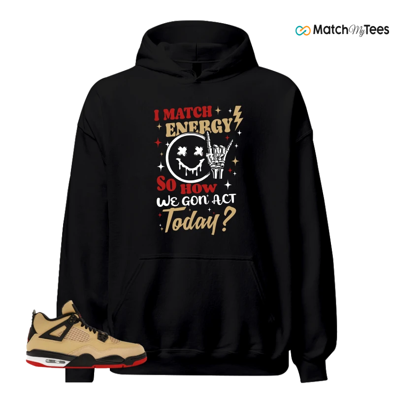 NIKE AIR JORDAN 4 RETRO GS PIZZA SNEAKER Matching Tees hoodie