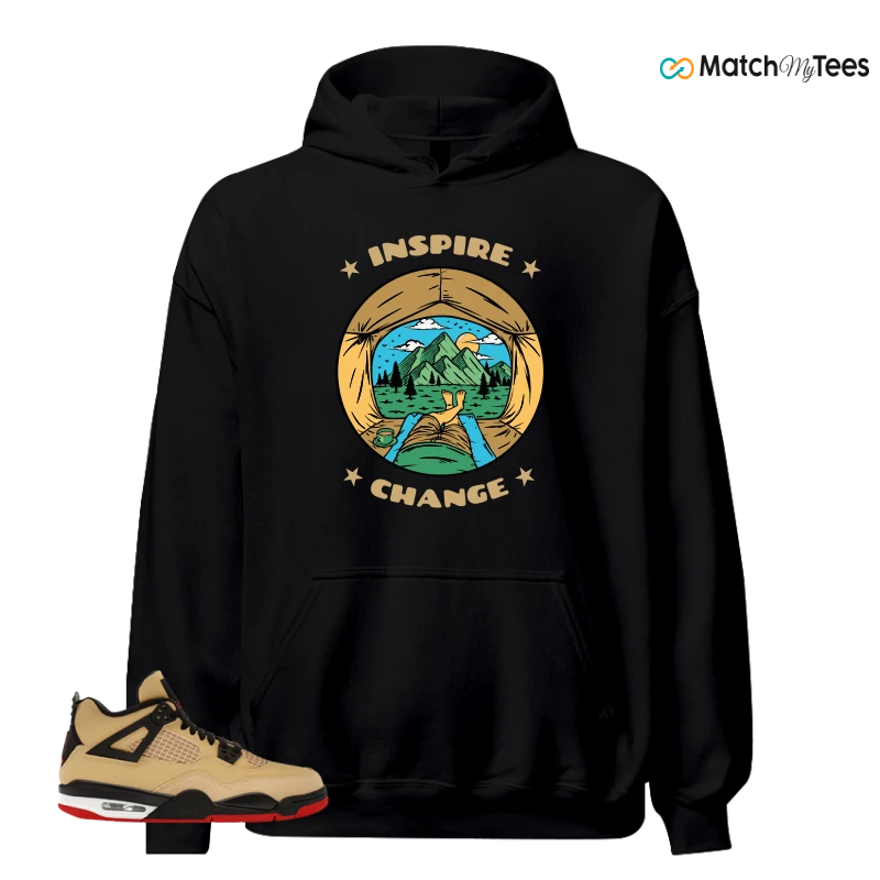 NIKE AIR JORDAN 4 RETRO GS PIZZA SNEAKER Matching Tees hoodie