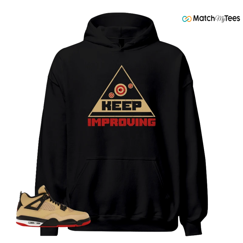 NIKE AIR JORDAN 4 RETRO GS PIZZA SNEAKER Matching Tees hoodie