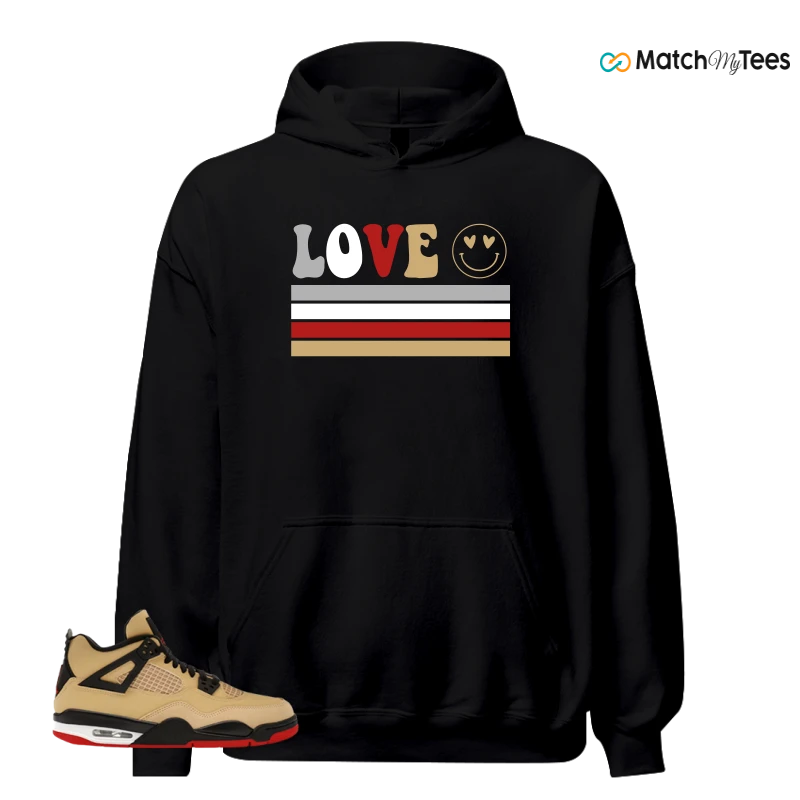 NIKE AIR JORDAN 4 RETRO GS PIZZA SNEAKER Matching Tees hoodie