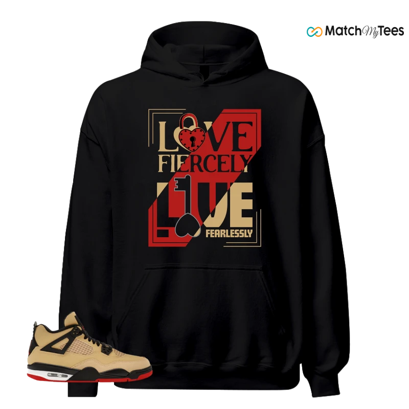 NIKE AIR JORDAN 4 RETRO GS PIZZA SNEAKER Matching Tees hoodie