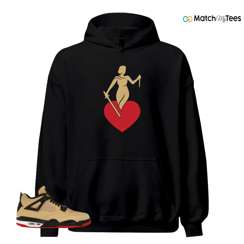 NIKE AIR JORDAN 4 RETRO GS PIZZA SNEAKER Matching Tees hoodie