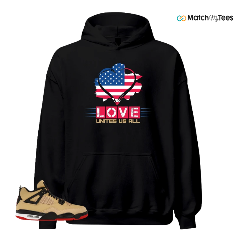 NIKE AIR JORDAN 4 RETRO GS PIZZA SNEAKER Matching Tees hoodie