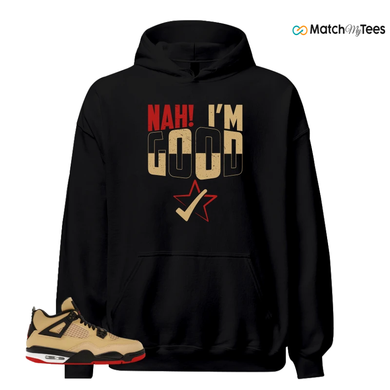 NIKE AIR JORDAN 4 RETRO GS PIZZA SNEAKER Matching Tees hoodie
