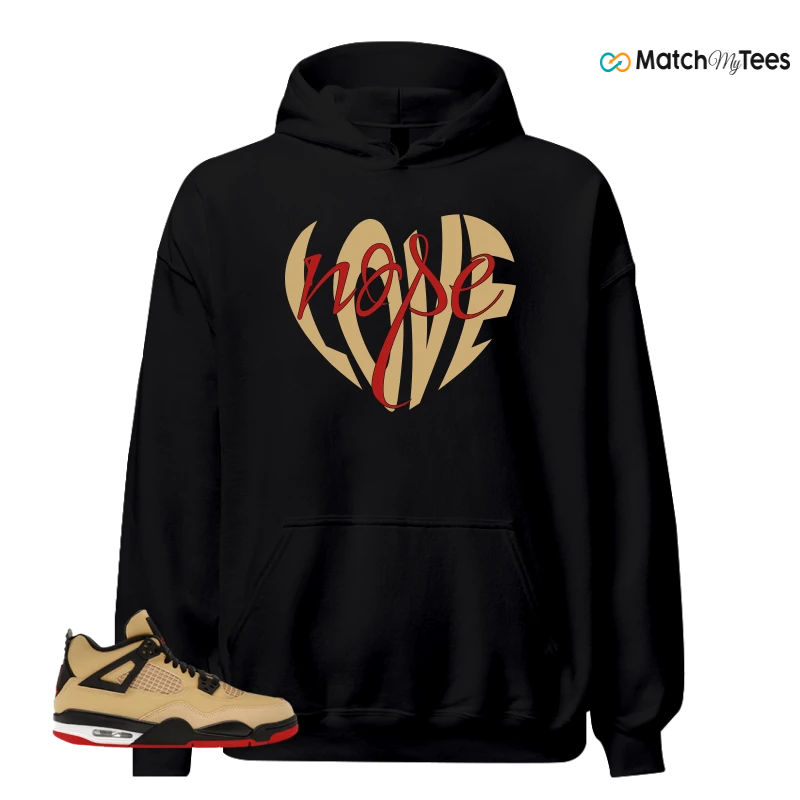 NIKE AIR JORDAN 4 RETRO GS PIZZA SNEAKER Matching Tees hoodie