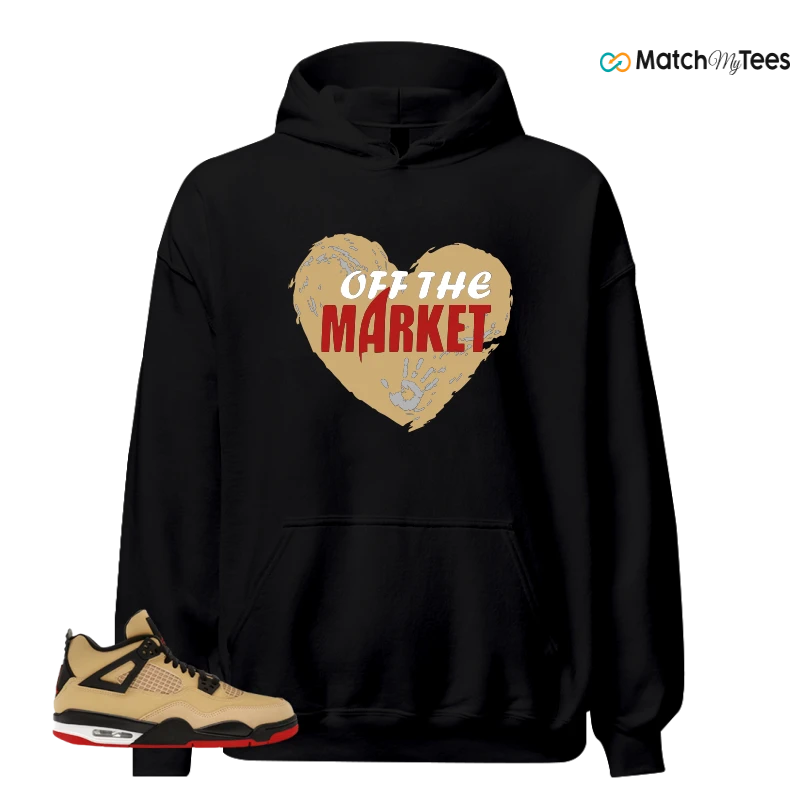 NIKE AIR JORDAN 4 RETRO GS PIZZA SNEAKER Matching Tees hoodie