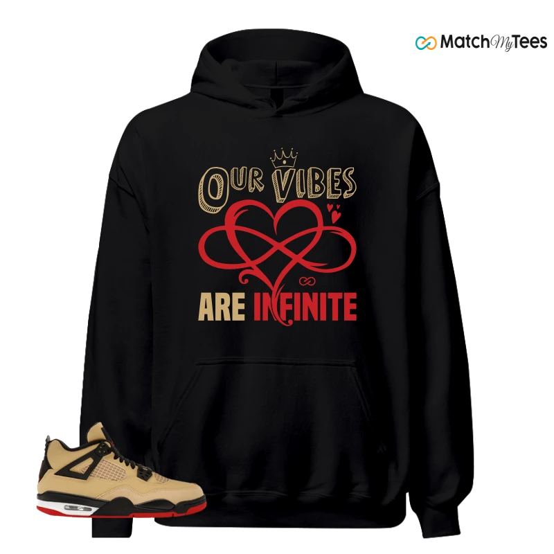 NIKE AIR JORDAN 4 RETRO GS PIZZA SNEAKER Matching Tees hoodie