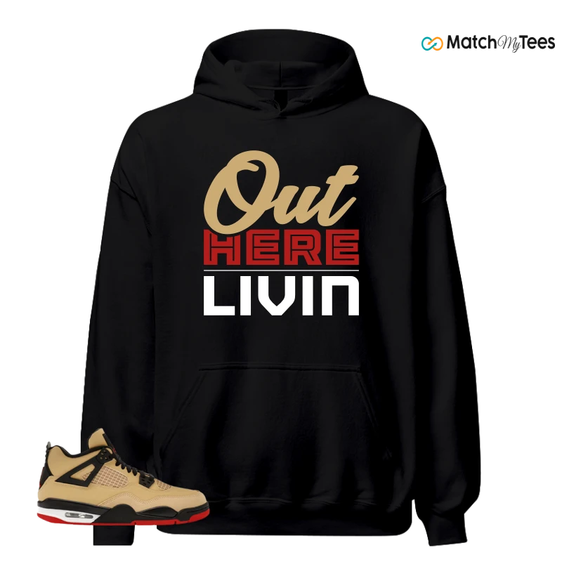 NIKE AIR JORDAN 4 RETRO GS PIZZA SNEAKER Matching Tees hoodie