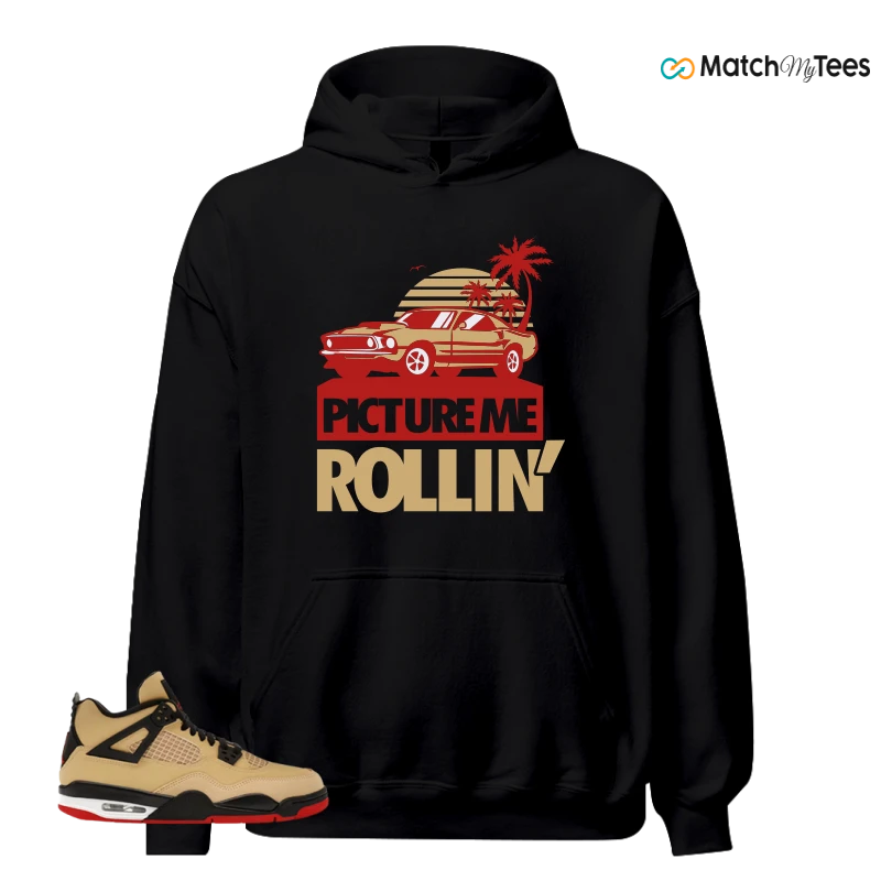 NIKE AIR JORDAN 4 RETRO GS PIZZA SNEAKER Matching Tees hoodie