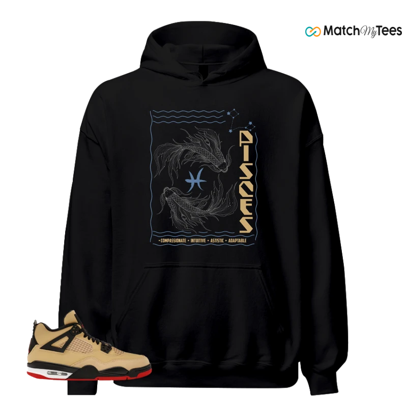 NIKE AIR JORDAN 4 RETRO GS PIZZA SNEAKER Matching Tees hoodie