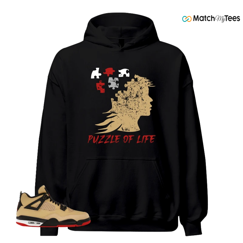 NIKE AIR JORDAN 4 RETRO GS PIZZA SNEAKER Matching Tees hoodie