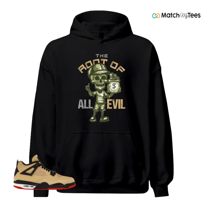 NIKE AIR JORDAN 4 RETRO GS PIZZA SNEAKER Matching Tees hoodie