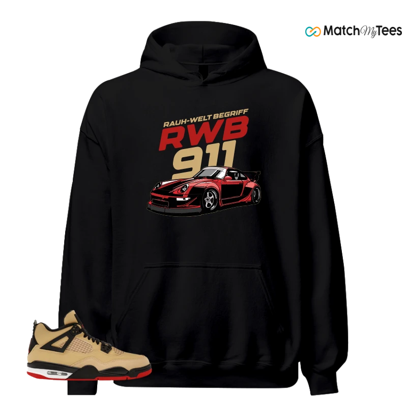 NIKE AIR JORDAN 4 RETRO GS PIZZA SNEAKER Matching Tees hoodie