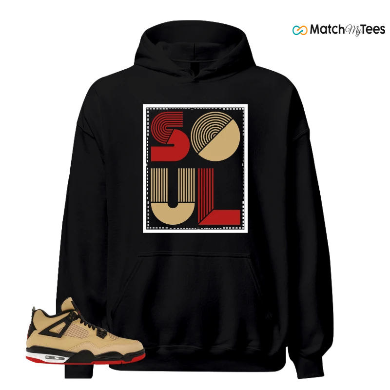NIKE AIR JORDAN 4 RETRO GS PIZZA SNEAKER Matching Tees hoodie