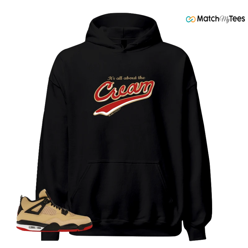NIKE AIR JORDAN 4 RETRO GS PIZZA SNEAKER Matching Tees hoodie