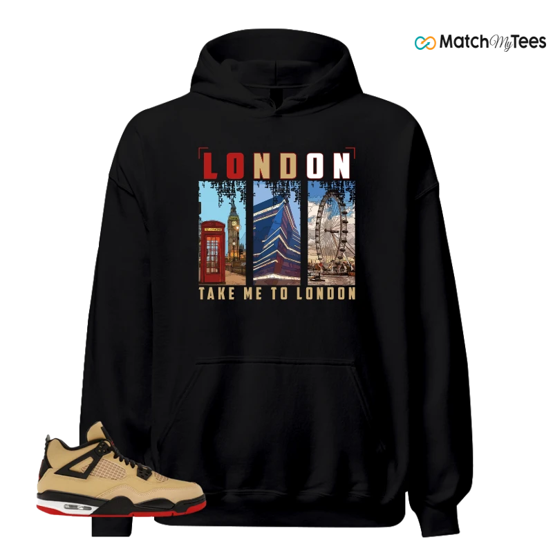 NIKE AIR JORDAN 4 RETRO GS PIZZA SNEAKER Matching Tees hoodie